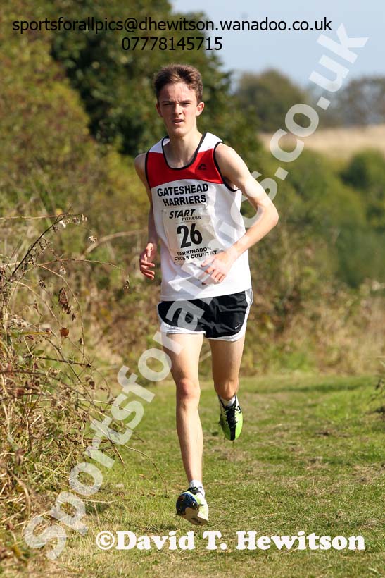 Senior mens relay Sunderland Harreirs Cross Country. Photo: David T. Hewitson/Sports for All Pics